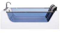 Beliani Whirlpool-Badewanne mit LED CURACAO