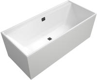 Villeroy & Boch Collaro Duo Badewanne rechteckig 180 x 80 cm, schwarz matt
