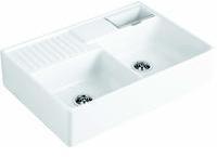 Villeroy & Boch Sp&uuml;lstein Doppelbecken steam (632300SM)