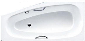 Kaldewei Advantage Mini Star 831 / Antislip / Perl-Effekt 157 x 75 cm