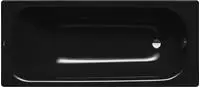 Kaldewei Saniform plus Badewanne 112500013701 160x75cm, Perl-Effekt, schwarz