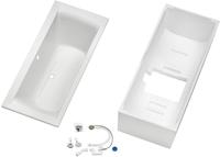 OTTOFOND Badewanne "Set Duobadewanne" H&ouml;he 58 cm 1700/750 mm, Duobadewanne