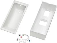 OTTOFOND Badewanne "Set K&ouml;rpferformbadewanne" H&ouml;he 58 cm 1700/700 mm,