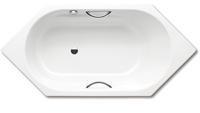 Kaldewei Vaio 6 Star Sechseckbadewanne 959 mit Griffbohrung bahamabeige (233900010030)