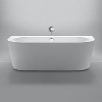 Repabad Livorno Vorwand-Badewanne mit Verkleidung L: 180 B: 80 H: 58,5 cm weiß, mit RepaGrip, ohne Füllfunktion 0031924-0001