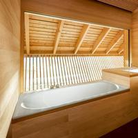 Bette Comodo Rechteck-Badewanne, Einbau, mit seitlichem Überlauf vorne, 1621-000AR,PLUS