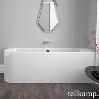 Tellkamp Thela Eck-Badewanne mit Verkleidung, 0100-047-00-A/CR