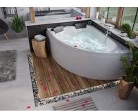 Emotion Deluxe Whirlpool Royal XL 1800 ULTRA links mit der Befüllung über den Überlauf