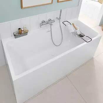 Villeroy & Boch Subway 3.0 170 x 75 x 48 cm wei&szlig; &Uuml;berlauf chrom (UBQ170SBW2DV-01)