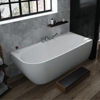 Hoesch Eck-Badewanne iSENSI 180x80cm, re Ausf, 201 l, &Uuml;L.Schl.