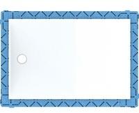 Geberit Setaplano Rechteckduschfläche 154264111 weiß-alpin, 120 x 80 x 4,5 cm