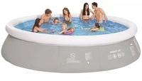 Jilong Aufblasbarer Pool Grau 450&times;122 cm