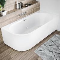 Riho Desire Corner links Badewanne mit Sparkle Mood weiß (B088003005)