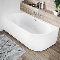 Riho Desire Corner rechts Badewanne mit Sparkle Mood weiß (B087003005)