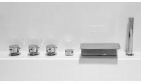 Emotion Whirlpool-Badewanne Vita Premium Wellness Whirlpool Set (L/B/H) 145x145x69,5 cm