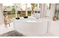 Emotion Whirlpool-Badewanne Royal XL 1800 links Premium Whirlpool Set (L/B/H)