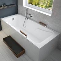 Hoesch MILA Rechteck-Badewanne, Einbau, 3716.010