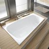Hoesch Badewanne „iSensi“ trapez 150 × 100 cm, links in