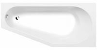 HAK Raumspar Badewanne TIGRA 150x75x46cm, Rechts, weiss