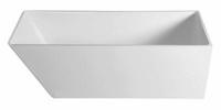 HAK HERHIS freistehende Badewanne 170x72x63cm, weiss