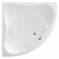 HAK DUNJA Eckbadewanne 150x150x48 cm, weiss