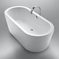 Repabad Livorno Freistehende Oval-Badewanne, 0031669-0005