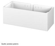 Poresta Systems Poresta Compact Wannenträger für Koralle T200 Rechteck-Badewanne, 17154714