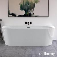 Tellkamp Solitär Wall Vorwand-Whirlwanne mit Verkleidung, W100-277-0B-A/CR