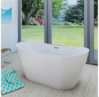SeniorBad GmbH freistehende Badewanne Wanne Acryl F03 180x80cm Armatur wählbar ohne Armatur