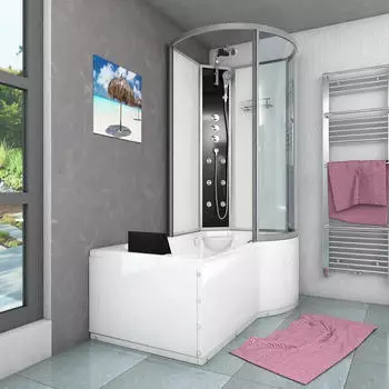 AcquaVapore Badewanne 170x98cm (K50-L02-EC)