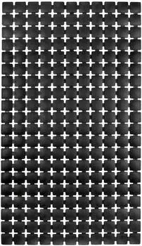 Kleine Wolke Wanneneinlage GATTY Schwarz 39x 68 cm