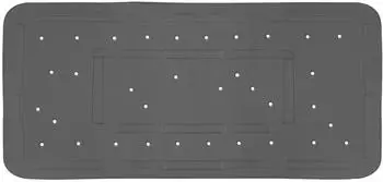 Kleine Wolke Wanneneinlage SOFTY Schiefer 36 x 80 cm