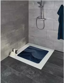 Kleine Wolke Duscheinlage MYSTIC Navy 55 x 55 cm