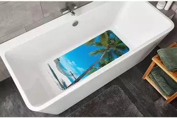 Kleine Wolke Wanneneinlage BAHAMAS Multicolor 36 x 92 cm