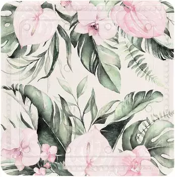 Kleine Wolke Duscheinlage GARDEN Multicolor 55 x 55 cm