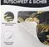Sanilo Golden Leaves Badematte, Kunststoff PVC, quadratisch, 53x53cm