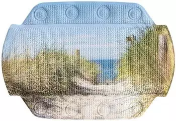 Kleine Wolke Nackenpolster BORKUM Multicolor 32 x 22 cm