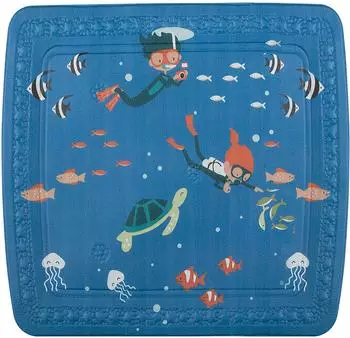 Spirella Scuba Diver Badewanneneinlage PVC 55x55cm Multicolor (10.20081)