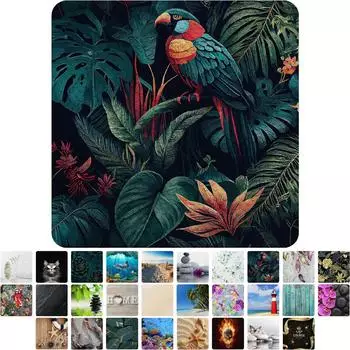 Sanilo Duschmatte Exotic, Kunststoff PVC, quadratisch 53x53cm