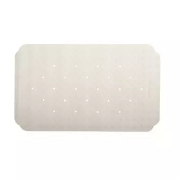 Spirella Duscheinlage Ruby Gummi 53x53cm weiß (10.20450)