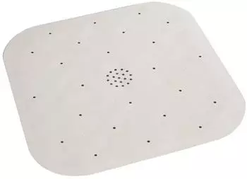 Maximex Duscheinlage Natur-Kautschuk, beige, mit Saugn&auml;pfen, maschinenwaschbar (84341500)