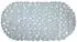 MSV Pebbles Badewannenmatte PVC, grau, 68x35cm (140876)