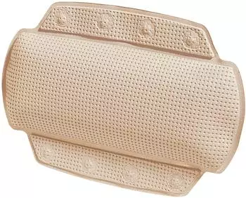 Spirella Alaska Badewannenkissen PVC, beige, 23x32cm (1.070.527)