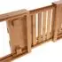 AC-Déco Badewannenablage Bambus ausziehbar 70-105cm (42993)
