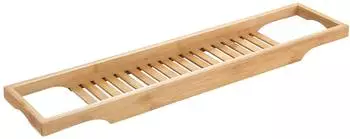 Wenko Bambusa Badewannenablage, Bambus, 70x16cm (24750100)