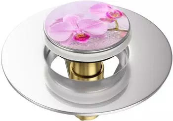 Sanilo Waschbeckenst&ouml;psel Pop-Up "Blooming", rosa, universell