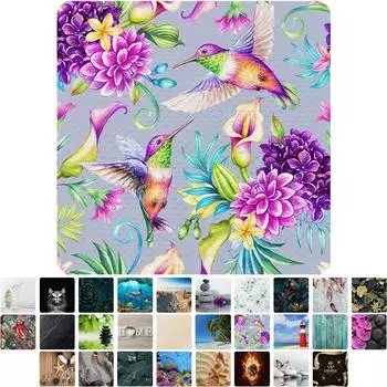 Sanilo Badematte &raquo;Kolibri&laquo;, quadratisch, 53x53cm, Kunststoff PVC