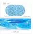 Relaxdays Badewannenmatte Steinoptik, 68x35,5cm, blau (10034472_45)