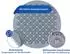 Maximex Duschmatte mit Massagenoppen, grau, Ø55cm (9939990500)