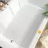 LuxusKollektion Badewannenmatte rutschfest, PVC, weiß, 101x51cm
